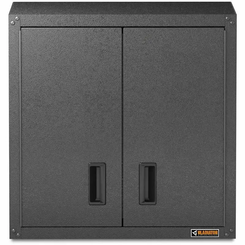 Gladiator Garageworks Wall-Mounted Garage Cabinet – 28" Deep, Flat Espresso Finish (Gawg28Fdesg) 1