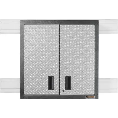 Gladiator Garageworks Wall-Mounted Garage Cabinet – 30" Wide, Dual-Door, Rustic Gray Finish (Gawg302Drg) 1