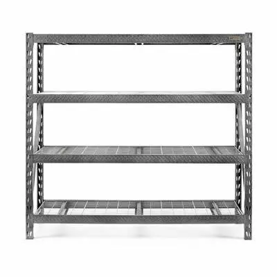 Gladiator Standard Garage Shelving – 77 In X 4 In, Zinc-Gray (Gars774Szg) 1