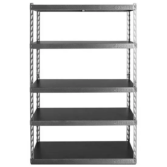 Gladiator Standard Garage Shelving Kit – 48 In X 5 In, Gray (Ygrk485Xgg) 1