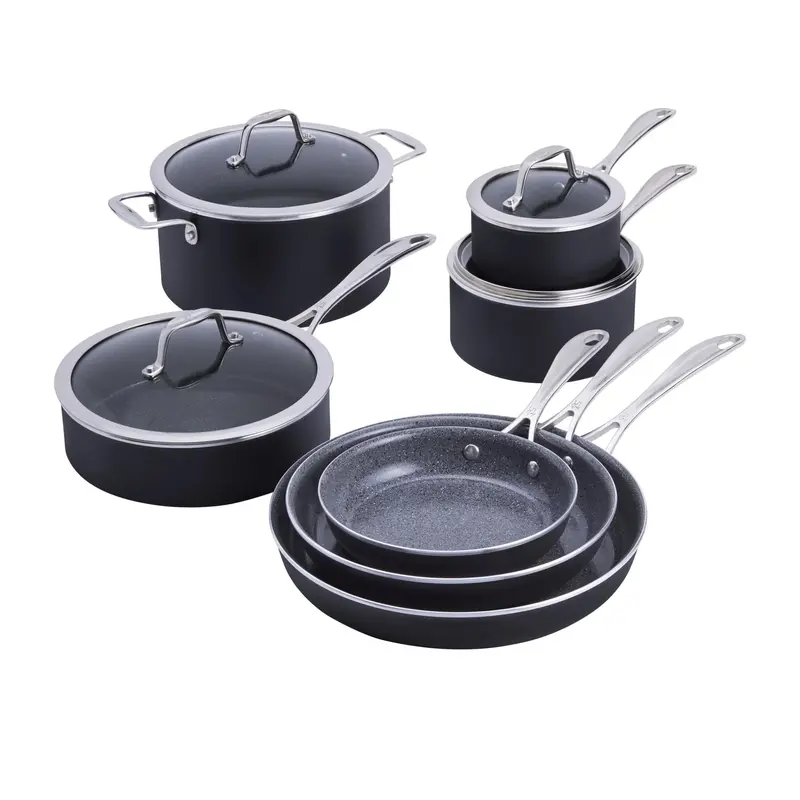 Henckels Capri Ceramic Nonstick 11-Piece Cookware Set – Complete Kitchen Collection (Model 1033013) 1