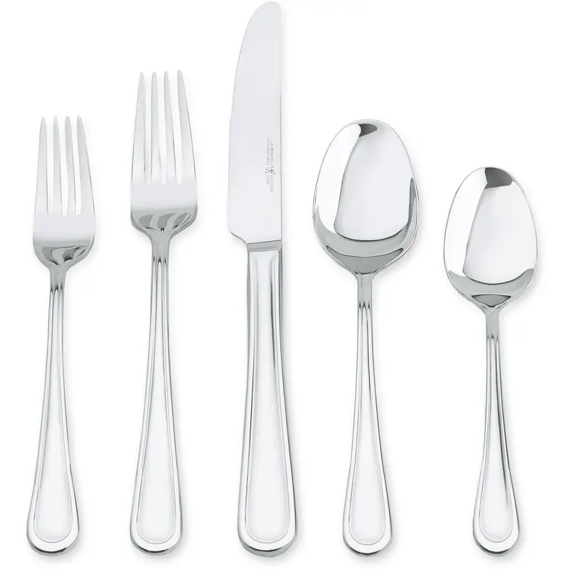 Henckels Polished 45-Piece Stainless Steel Flatware Set 1