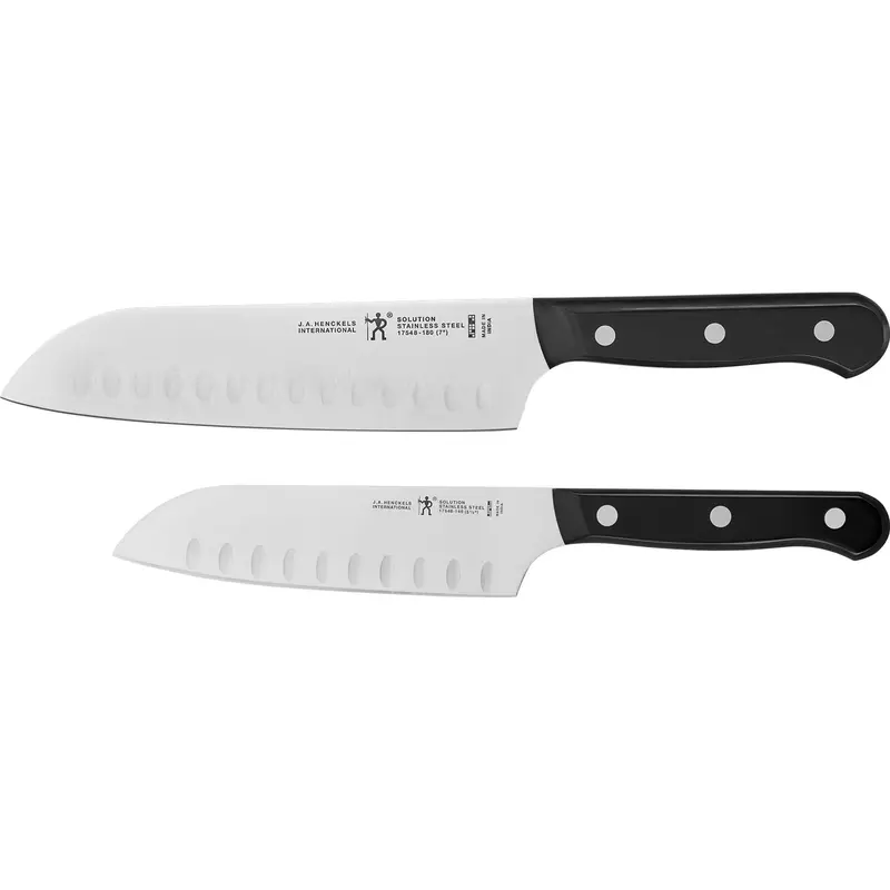 Henckels Solution Santoku Knife Set – 2-Piece Japanese-Style Blade Collection (Model 17552-007-0) 1