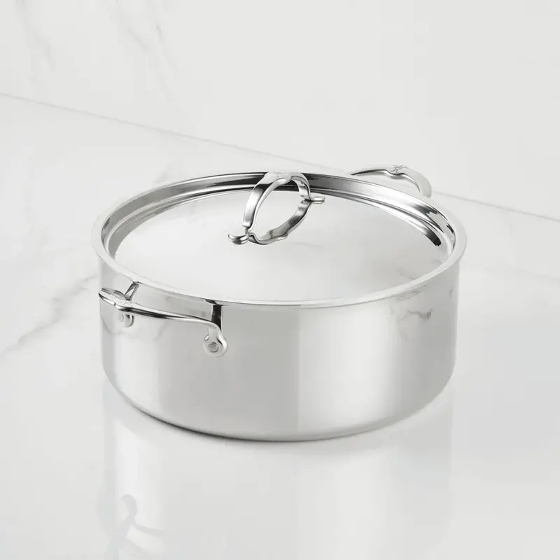Hestan 9-Quart Heavy-Duty Rondeau Pan With Tight-Fitting Lid (Model 31797) 1