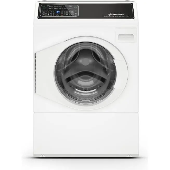 Huebsch Zfnepbsp119Cw13 Front-Load Washer With Pet Plus™ Flea Cycle – White 1
