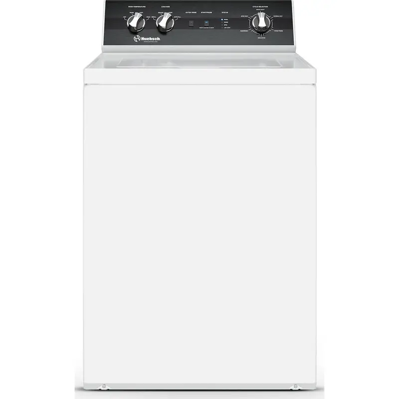 Huebsch Zwn63Rsn116Cw01 3.2 Cu. Ft. Top-Load Washer – White, 6 Wash Programs 1