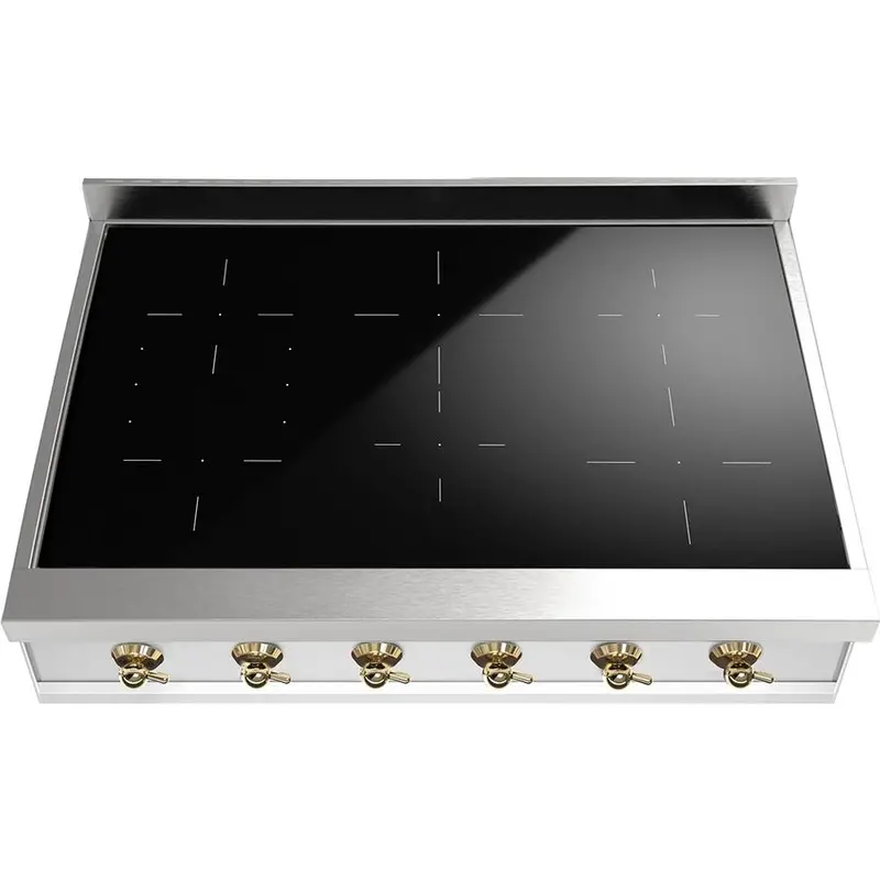 Ilve 36-Inch Fingerprint-Resistant Stainless Built-In Induction Rangetop – Uhcpi366Nssg 1