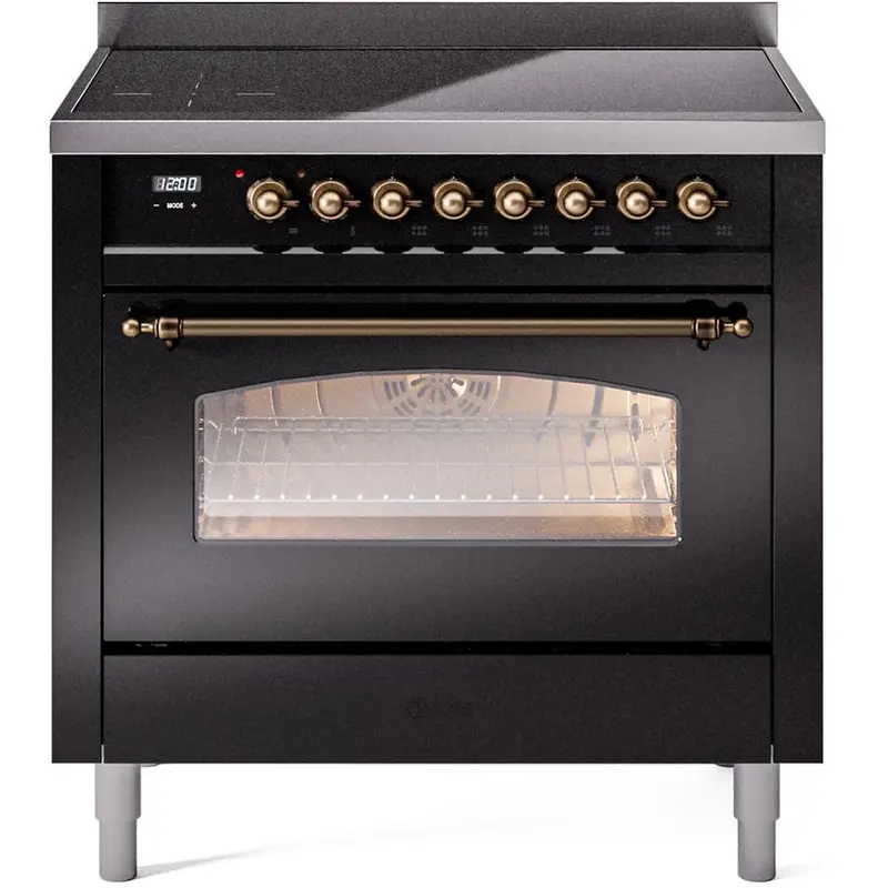 Ilve 36-Inch Freestanding Induction Range – Navy Blue Finish (Model Upi366Nmpbkb) 1