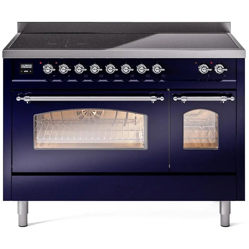 Ilve 48" Freestanding Induction Range – Cream Bronze (Upi486Nmpmbc) 1