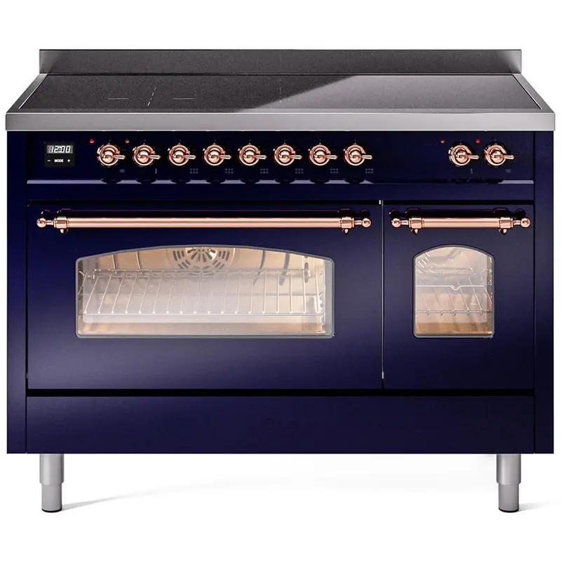 Ilve 48" Freestanding Induction Range – Metallic Bronze (Upi486Nmpmbp) 1