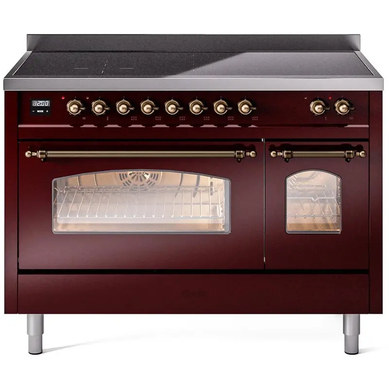 Ilve 48-Inch Freestanding Induction Range – Matte Black Finish (Model Upi486Nmpbub) 1