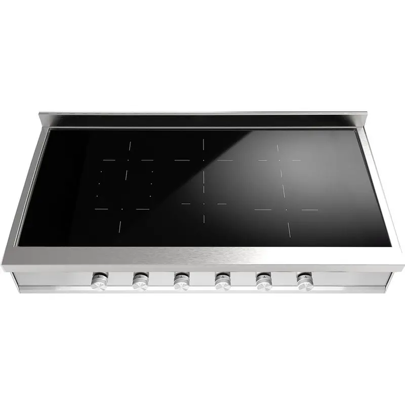 Ilve 48-Inch Polished Stainless Built-In Induction Rangetop – Uhcpi486Ss 1