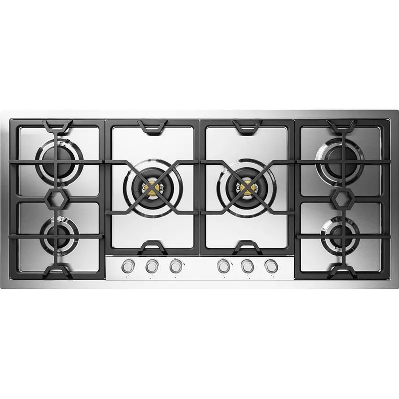 Ilve 48-Inch Stainless Built-In Gas Cooktop – Model Uhcpmt125Ss 1