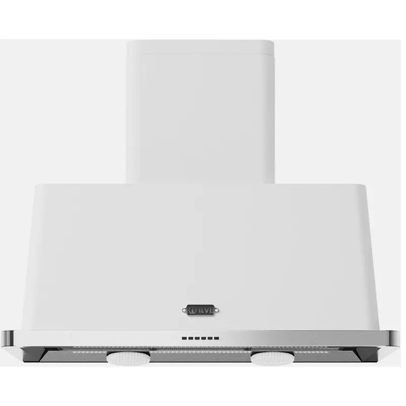 Ilve Majestic Series 40-Inch Wall-Mount Range Hood In White (Uam100Wh) 1