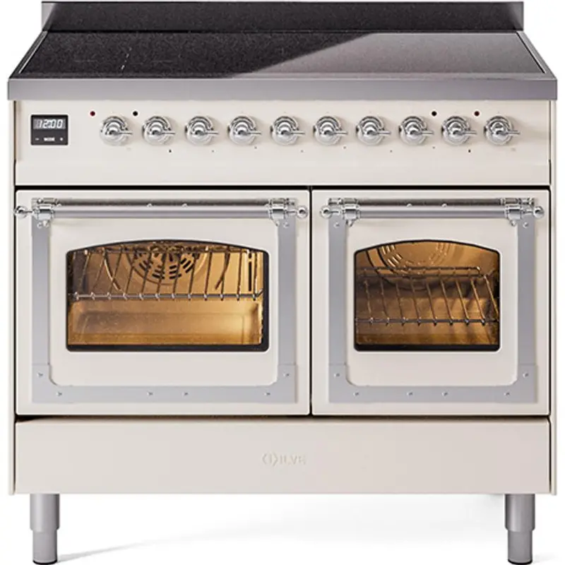 Ilve Undi406Nmpawc 40-Inch Freestanding Induction Range Featuring 6 Precision Cooking Zones 1