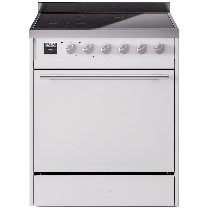 Ilve Upi304Qmpwh 30-Inch Whirlpool-Style Induction Range 1