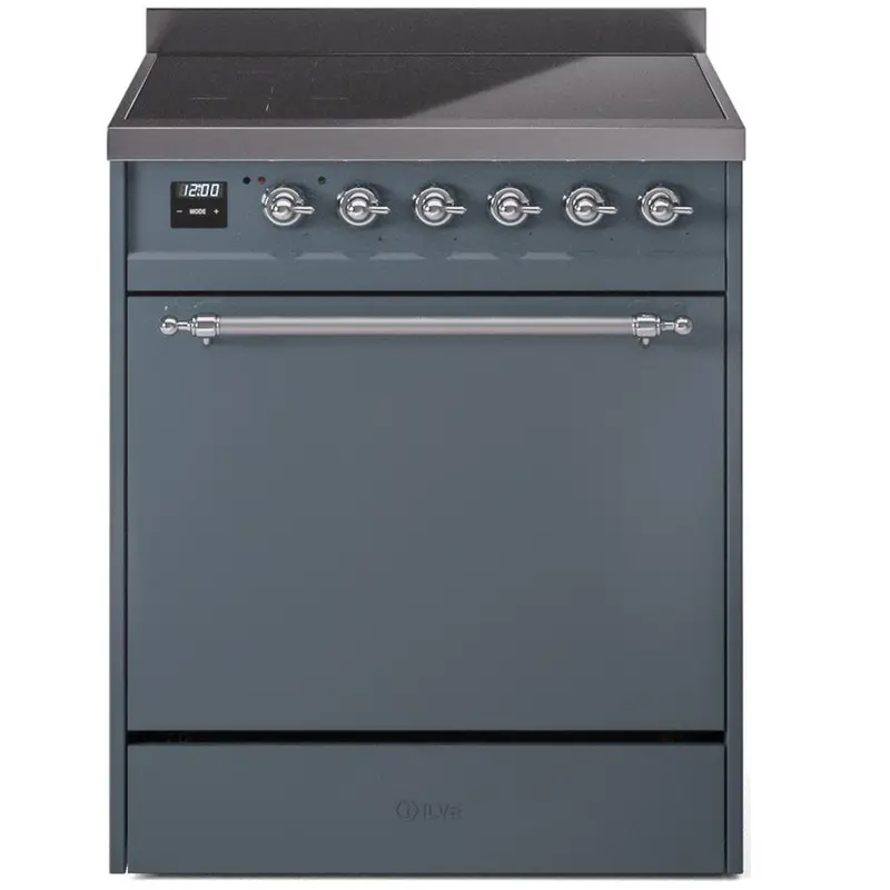 Ilve Upi304Qnmpbgc 30-Inch Designer Induction Range 1