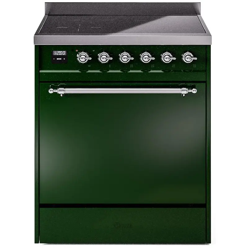 Ilve Upi304Qnmpegc 30-Inch Contemporary Induction Range 1