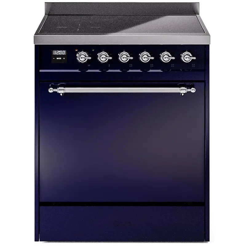 Ilve Upi304Qnmpmbc 30-Inch Built-In Compatible Induction Range 1