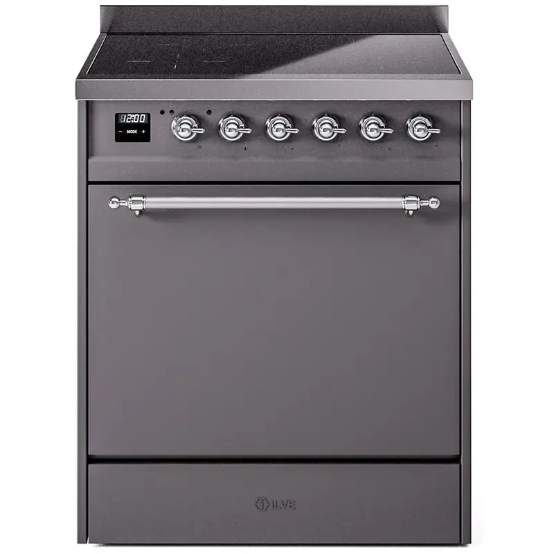 Ilve Upi304Qnmpmgc 30-Inch Freestanding Induction Cooktop Range 1