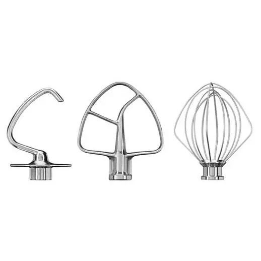 Kitchenaid 3-Piece Stainless Steel Accessory Set For Tilt-Head Stand Mixers – Ksm5Th3Pss 1