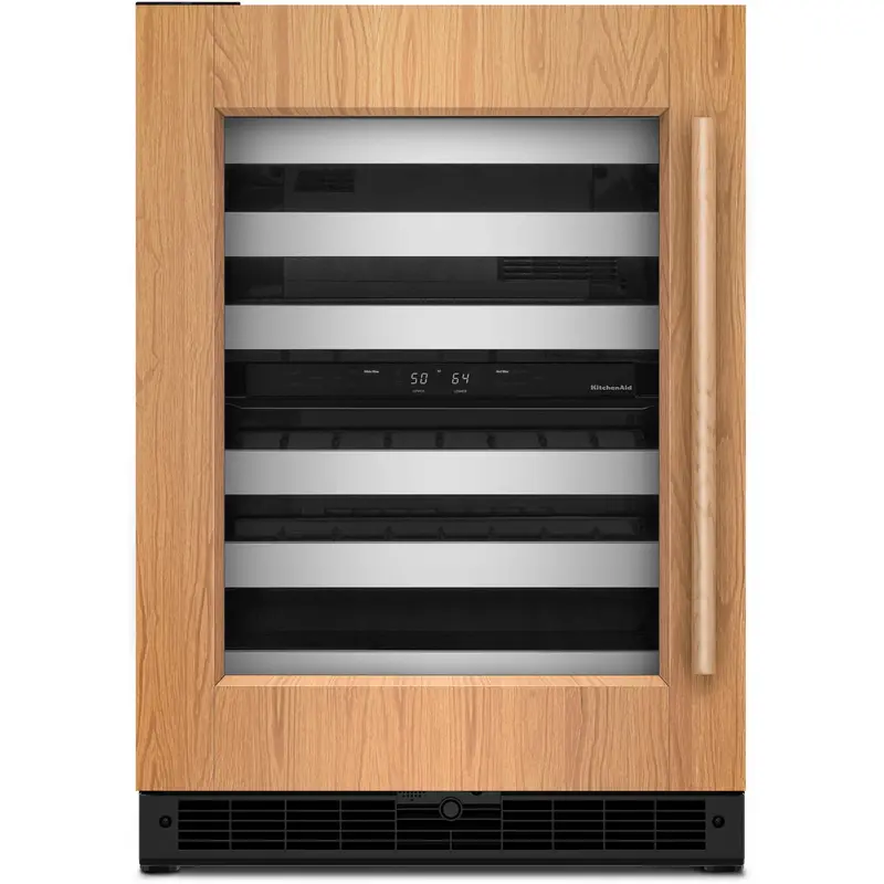 Kitchenaid 46-Bottle Wine Refrigerator – Sleek Panel-Ready Design (Kuwl324Spa) 1