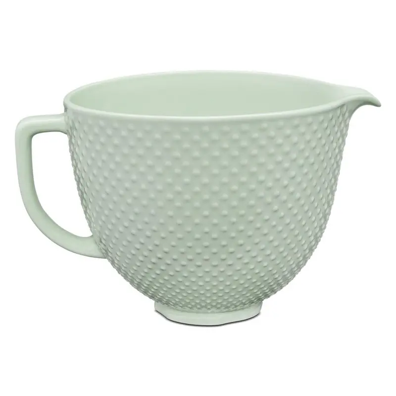 Kitchenaid 5-Quart Ceramic Dew Drop Mixing Bowl For Tilt-Head Stand Mixers (Ksm2Cb5Tdd) 1