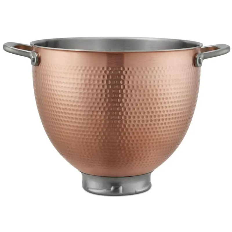 Kitchenaid 5-Quart Hammered Copper Mixing Bowl For Tilt-Head Stand Mixers (Ksm5Ssbcb) 1