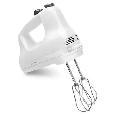 Kitchenaid 5-Speed Hand Mixer In White (Khm512Wh) 1