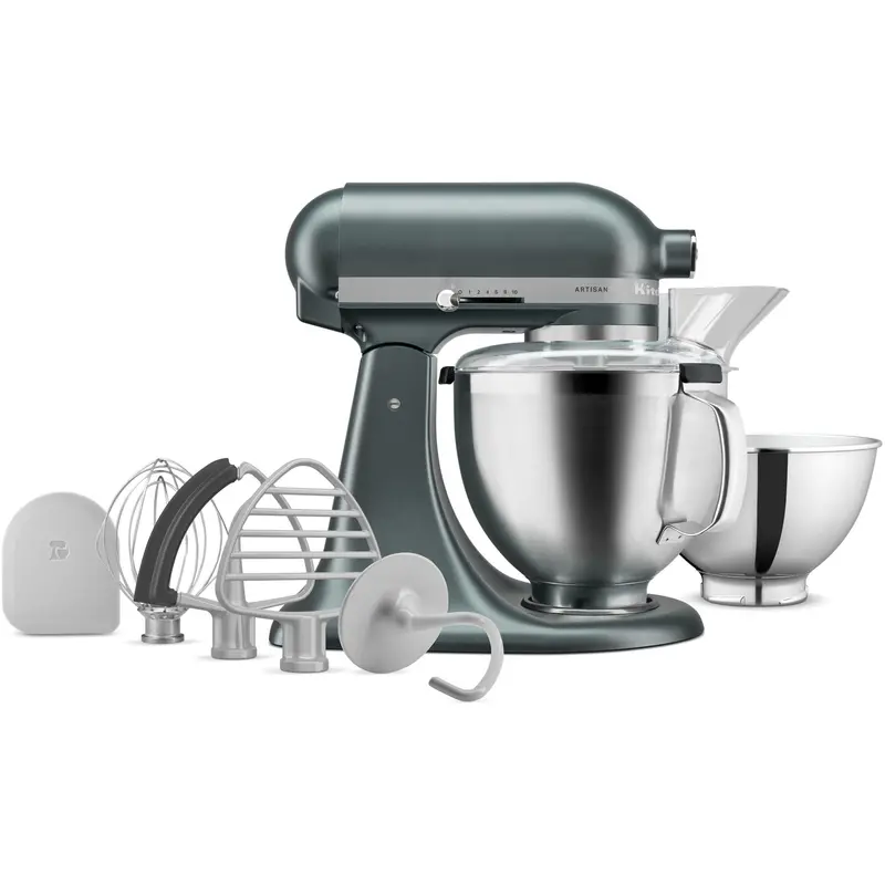 Kitchenaid Artisan 5-Quart Tilt-Head Stand Mixer – Premium Accessory Bundle 1