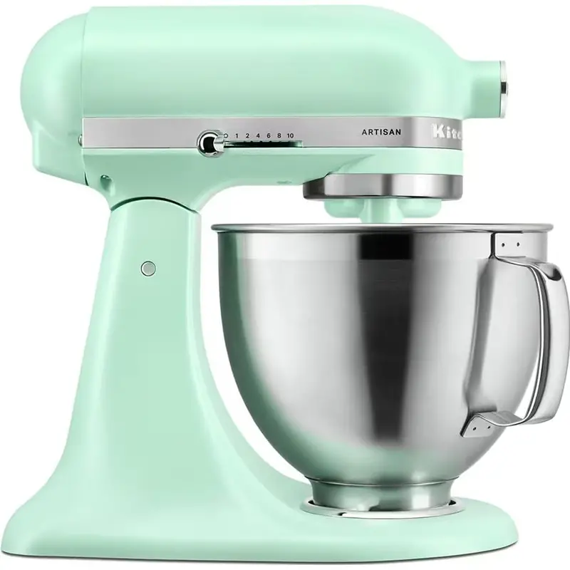 Kitchenaid Artisan 5-Quart Tilt-Head Stand Mixer With Premium Accessory Kit – Polished Stainless (Ksm195Pssd) 1