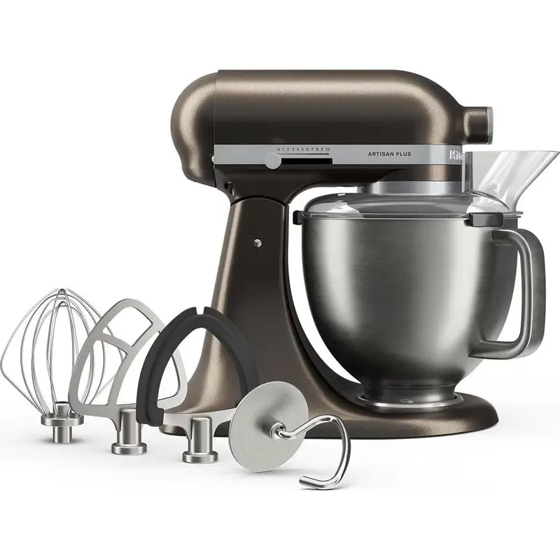 Kitchenaid Artisan Plus 5-Quart Stand Mixer With Built-In Spotlight – Candy Apple Red (Ksm50Pkvxio) 1