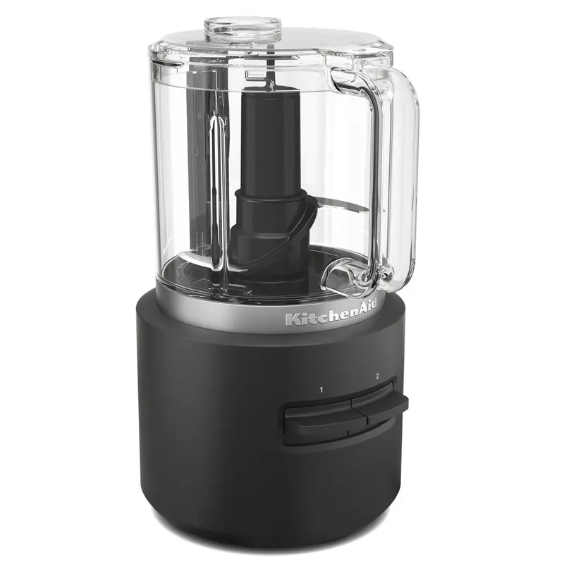 Kitchenaid Go™ 5-Cup Cordless Food Processor With Battery – Kfcr531Bm 1