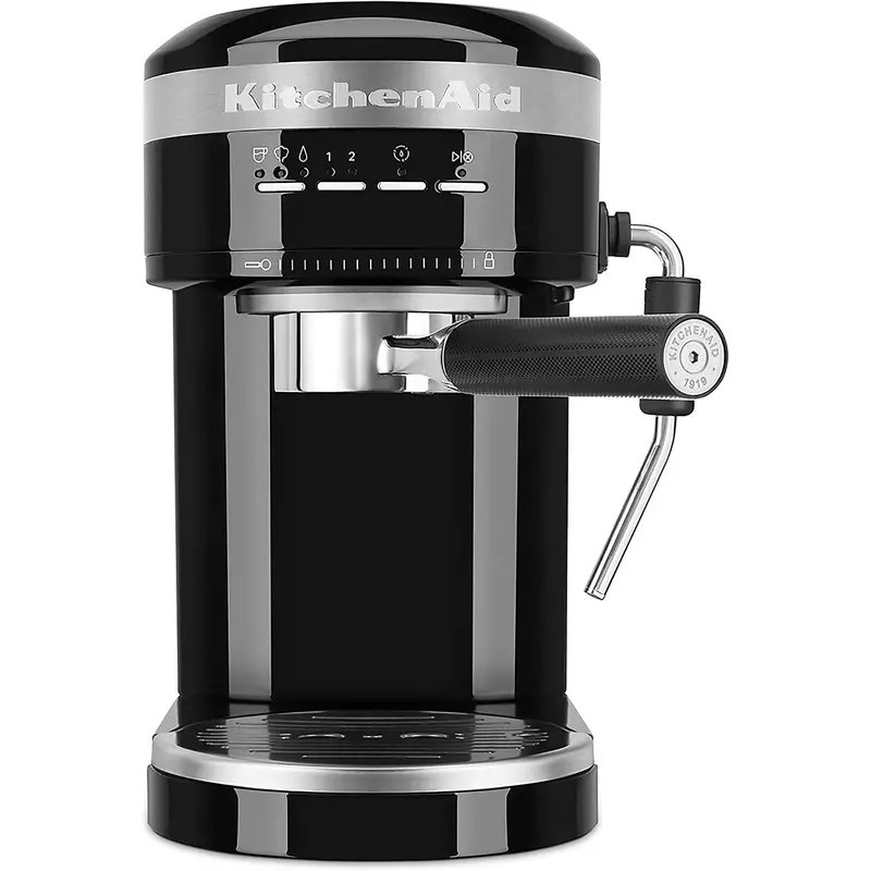 Kitchenaid Kes6503Ob Semi-Automatic Espresso Machine – Onyx Black Finish 1