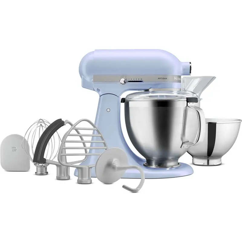 Kitchenaid Ksm195Psoa Artisan 5-Quart Tilt-Head Mixer + Premium Accessories 1