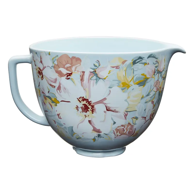 Kitchenaid Ksm2Cb5Pwg 5-Quart Gardenia White Ceramic Bowl – Tilt-Head Mixer Compatible 1