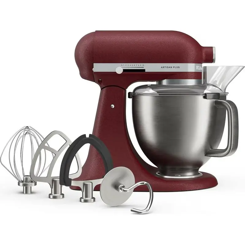 Kitchenaid Ksm50Pkvxso Artisan Plus Stand Mixer With Integrated Spotlight – Stainless Steel 1