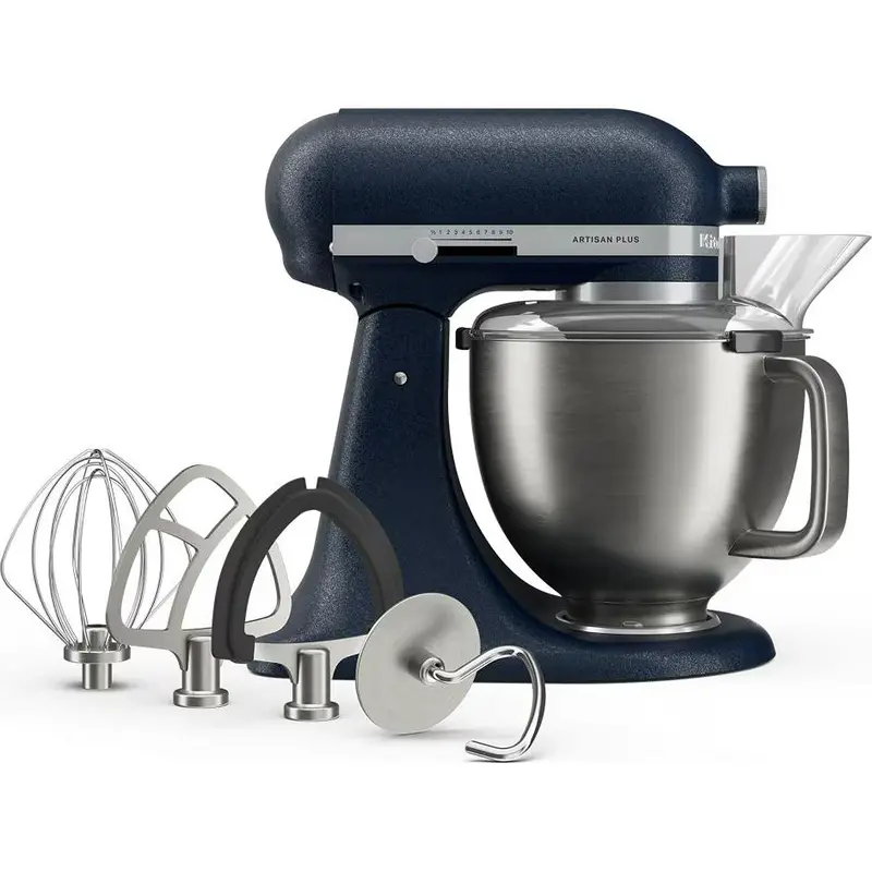 Kitchenaid Ksm50Pkvxwb Artisan Plus Stand Mixer With Integrated Spotlight – White 1