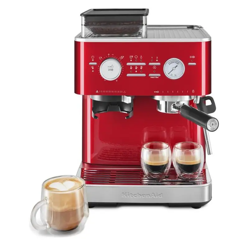Kitchenaid Semi-Automatic Espresso Machine – Brushed Copper Kes6551Ca 1