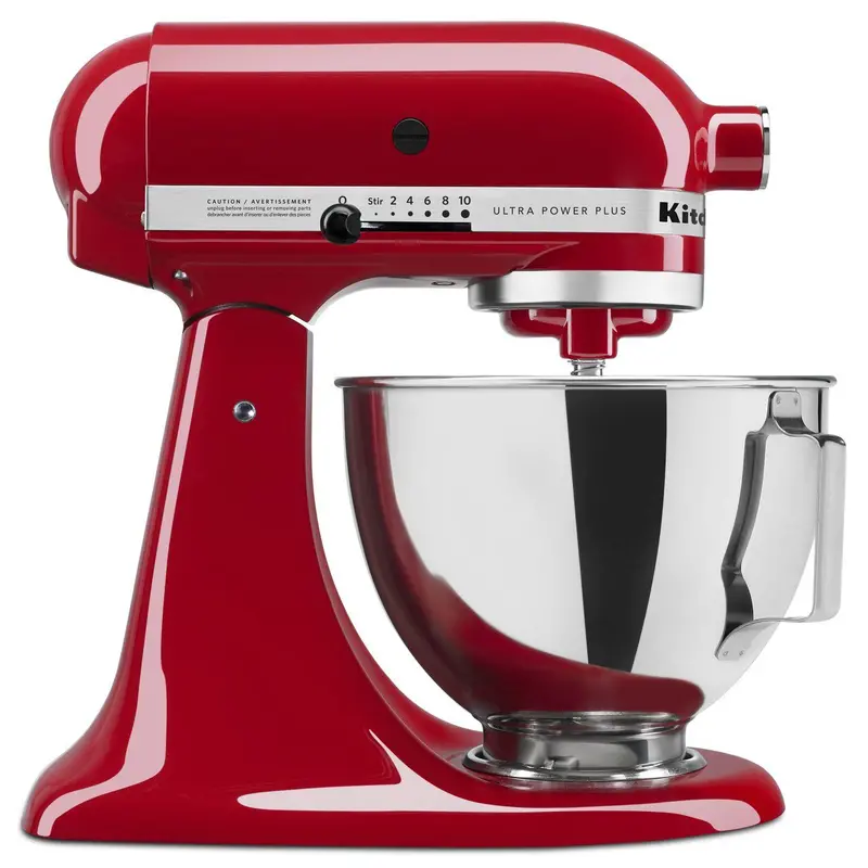 Kitchenaid Ultra Power Plus 4.5-Quart Tilt-Head Stand Mixer – Empire Red Model Ksm96Er 1