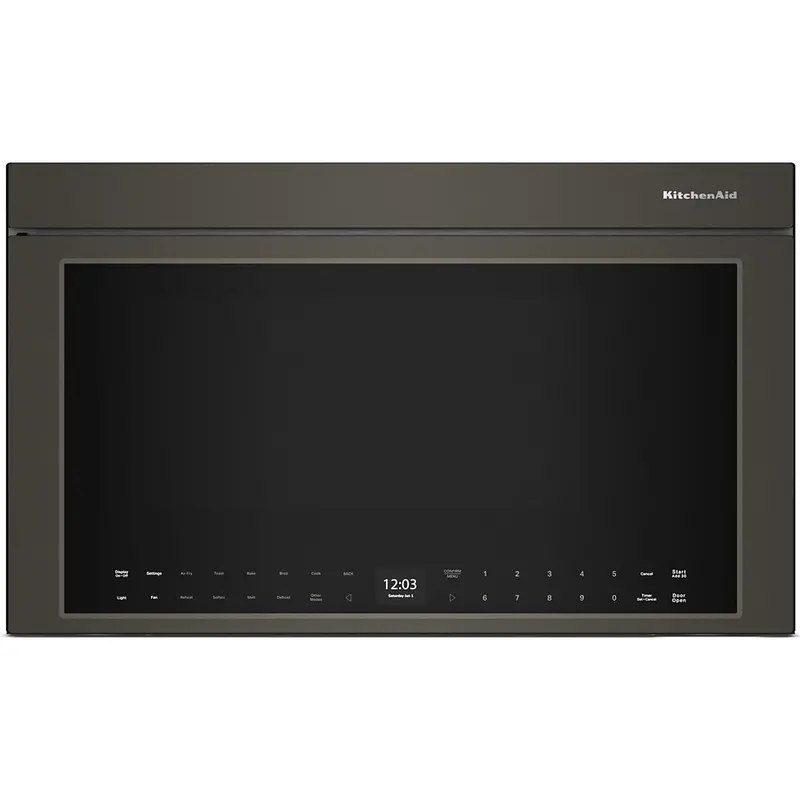 Kitchenaid Ykmmf530Pbe 30-Inch Air Fry Microwave – Sleek Black Design 1