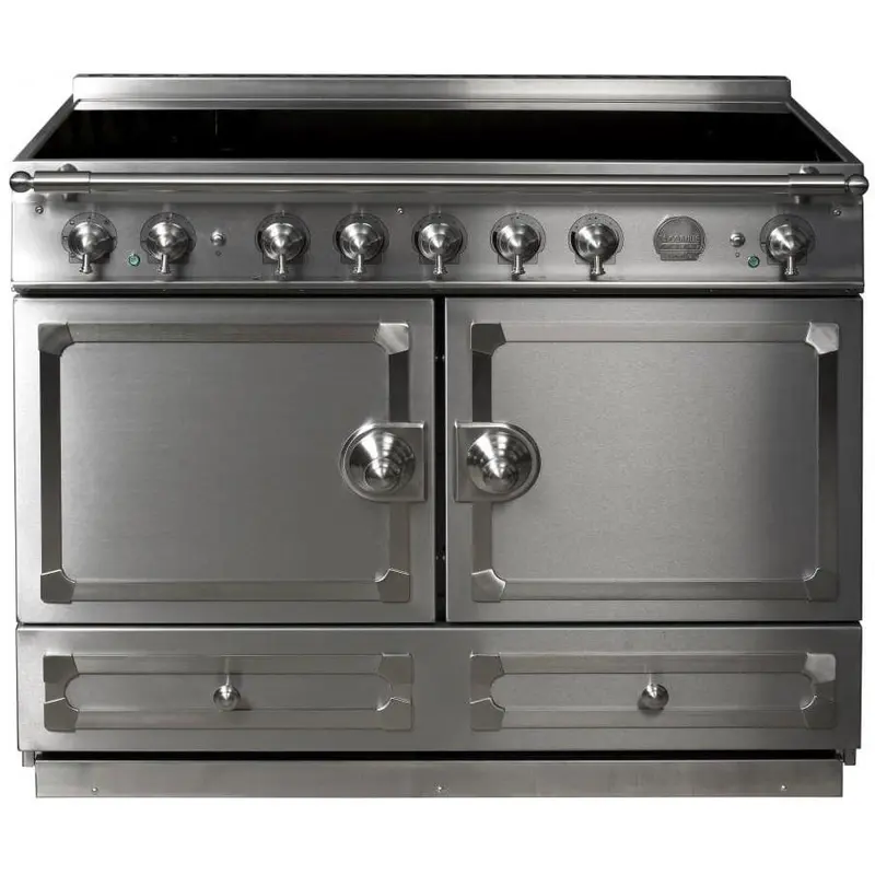 La Cornue C1Ipi 43-Inch Freestanding Induction Range – Platinum Finish 1
