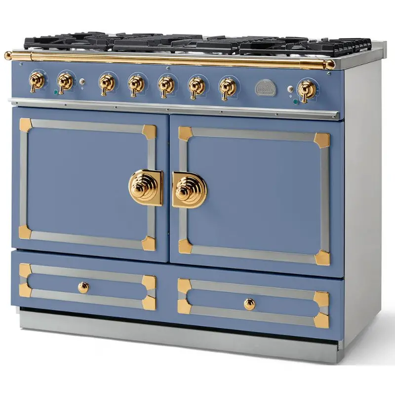 La Cornue C1Lf – 43-Inch Freestanding Dual-Fuel Range With Left-Side Oven Control Panel 1