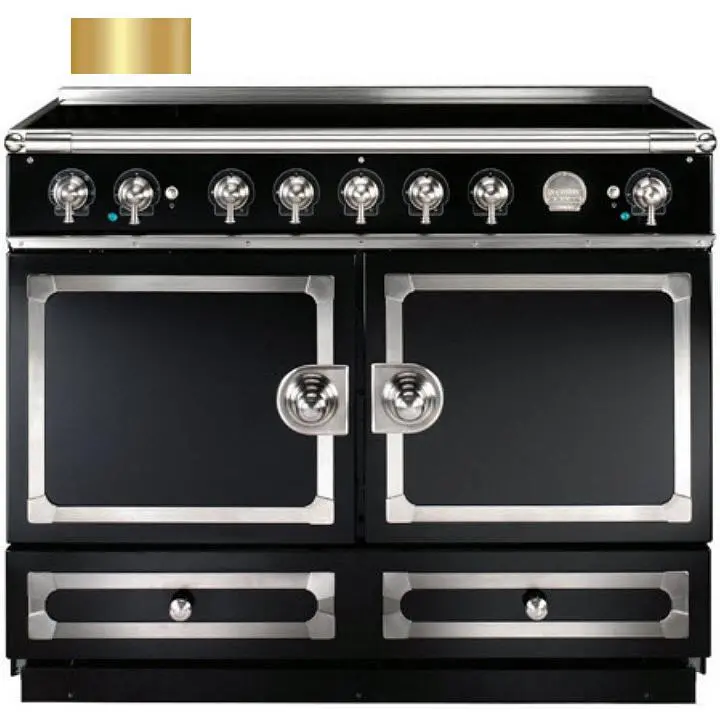 La Cornue C1Mfi 43-Inch Freestanding Induction Range – Matte Black Finish 1