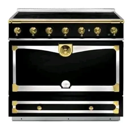La Cornue C9Mfi 36-Inch Freestanding Induction Range – Matte Black Finish 1