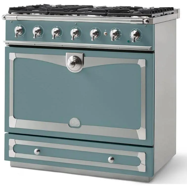 La Cornue C9On 36-Inch Freestanding Dual-Fuel Range 1