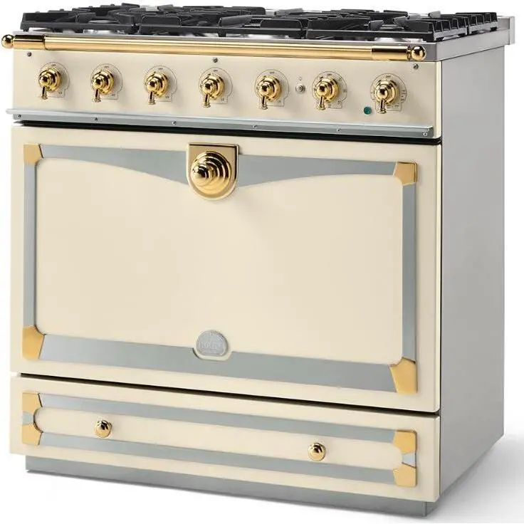 La Cornue C9Pf 36-Inch Freestanding Dual-Fuel Range 1