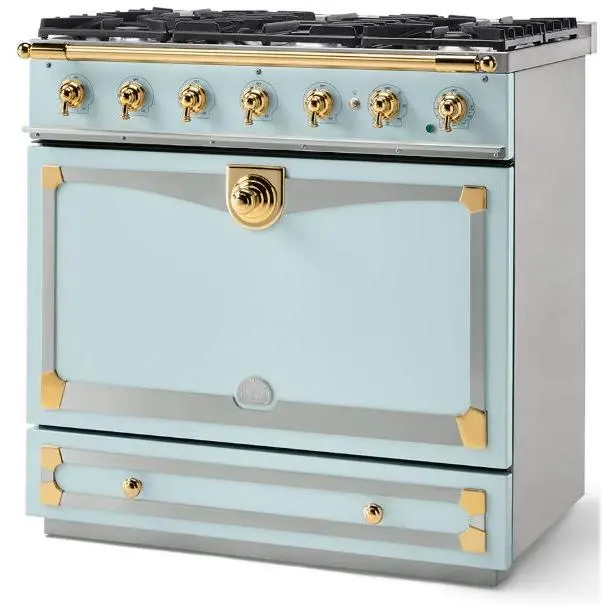 La Cornue C9Qf 36-Inch Freestanding Dual-Fuel Range 1