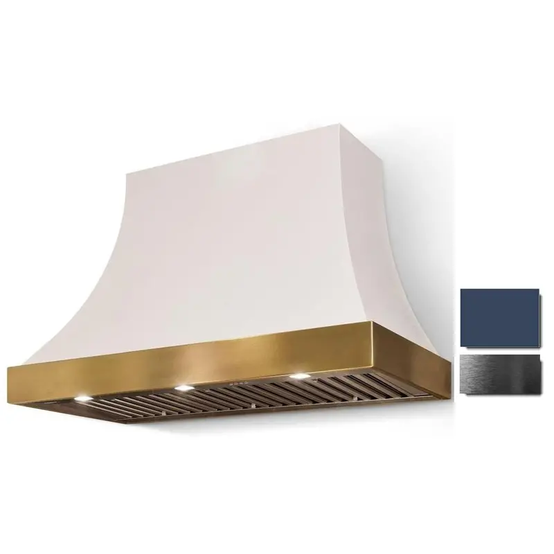 La Cornue Cascade 36-Inch Wall-Mount Hood – Polished Chrome Finish (Ch3630Cacwskpc) 1
