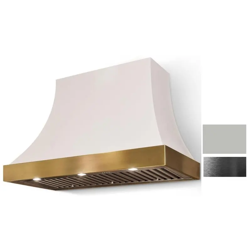 La Cornue Cascade 36-Inch Wall-Mount Hood – Polished Stainless Steel (Ch3630Cacsspc) 1